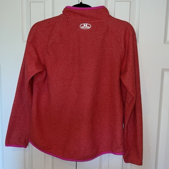 Under  Armour Cold Gear Infrared Fleece full zip Sweatshirt Sz S - Picture 14 of 15